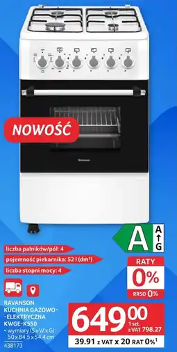 Selgros Kuchnia Ravanson oferta