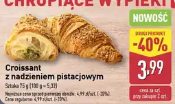 ALDI Croissant z nadzieniem pistacjowym oferta