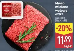 ALDI Mięso mielone wołowe extra oferta