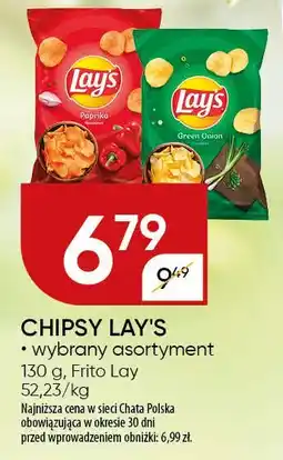 Chata Polska Lay's Chipsy 130g oferta
