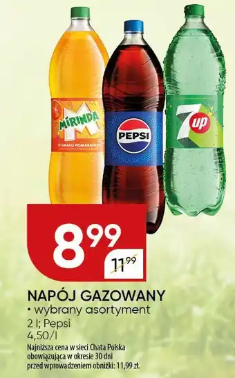 Chata Polska Pepsi 2L oferta