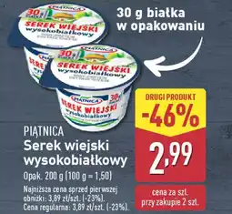 ALDI PIATNICA Serek wiejski wysokobiałkowy oferta