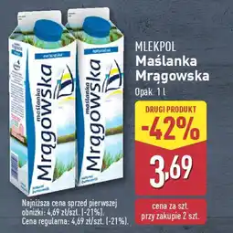 ALDI MLEKPOL Maślanka Mrągowska oferta