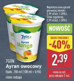 ALDI 7GÜN Ayran owocowy oferta