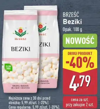 ALDI BRZEŚĆ Beziki oferta