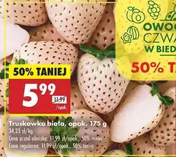 Biedronka Truskawki białe oferta