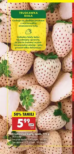 Biedronka Truskawki białe oferta