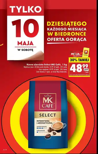 Biedronka Kawa MK CAFE SELECT oferta