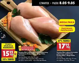Biedronka Filet z piersi kurczaka Kraina mięs oferta