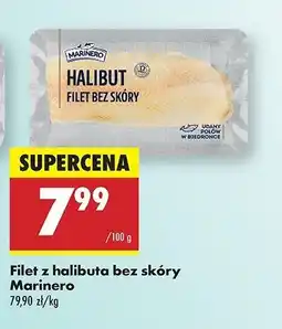 Biedronka Halibut filet bez skóry Marinero oferta