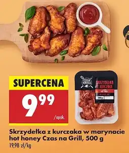 Biedronka Skrzydełka z kurczaka w marynacie hot honey Czas na grill oferta