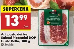 Biedronka Antipasto dei tre salumi piacentini Gustobello oferta