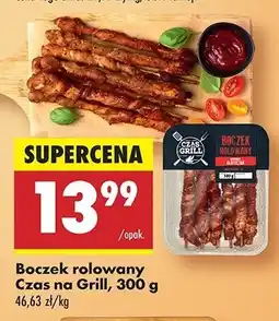 Biedronka Boczek rolowany na grilla Czas na grill oferta