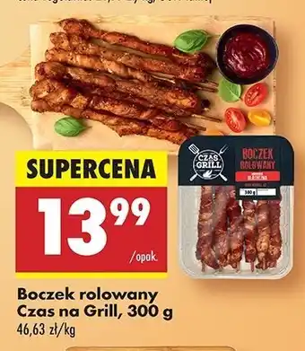 Biedronka Boczek rolowany na grilla Czas na grill oferta