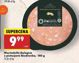 Biedronka Mortadela bologna z pistacjami Biedronka oferta