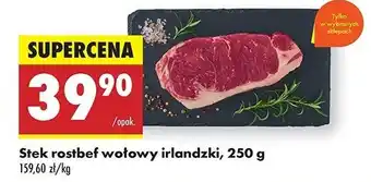 Biedronka Stek z rostbefu oferta