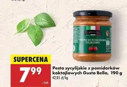Biedronka Pesto z pomidorków koktajlowych Gustobello oferta
