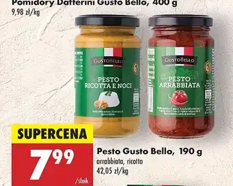 Biedronka Pesto arrabbiata Gustobello oferta