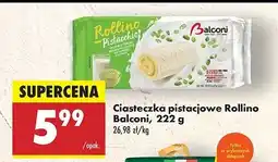 Biedronka Ciastka rollino pistacja Balconi oferta