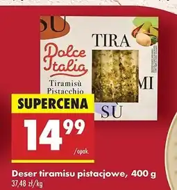 Biedronka Tiramisu pistacjowe Dolce italia oferta