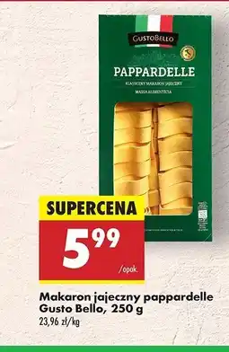 Biedronka Makaron pappardelle Gustobello oferta