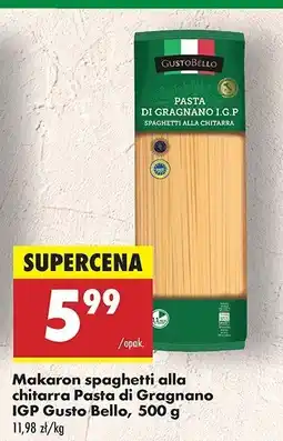 Biedronka Makaron spaghetti alla chitarra Gustobello oferta