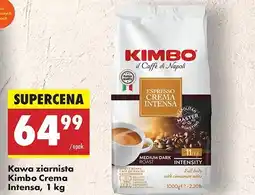 Biedronka Kawa Kimbo espresso crema intensa oferta