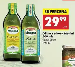 Biedronka Oliwa z oliwek extra vergine Monini delicato oferta