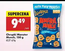 Biedronka Chrupki original Lorenz monster munch oferta