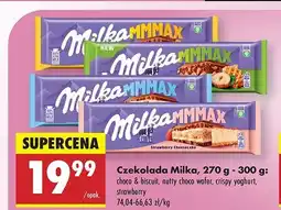 Biedronka Czekolada strawberry cheesecake Milka mmmax oferta