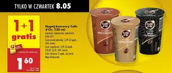 Biedronka Napój kawowy espresso Cafe d'or oferta