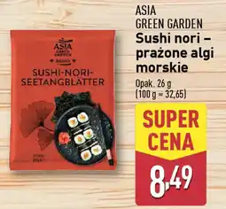 ALDI GREEN GARDEN Sushi nori - prażone algi morskie oferta