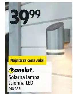Jula Lampa solarna Anslut oferta