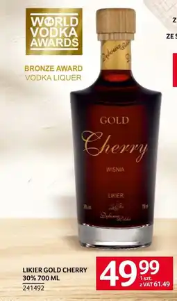 Selgros Likier Gold cherry oferta