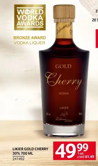 Selgros Likier Gold cherry oferta