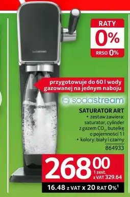 Selgros Saturator do wody Soda Stream oferta