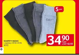 Selgros Skarpety męskie Cat oferta