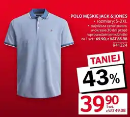 Selgros Polo męskie Jack + Jones oferta