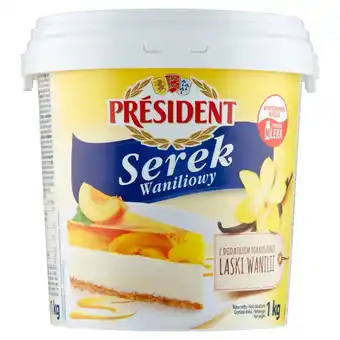 Selgros Président Serek waniliowy 1 kg oferta