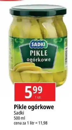 E.Leclerc Pikle ogórkowe Sadki oferta