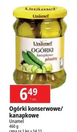 E.Leclerc Ogórki konserwowe Unamel oferta