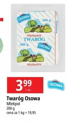 E.Leclerc Twaróg półtłusty Mlekpol Osowa oferta