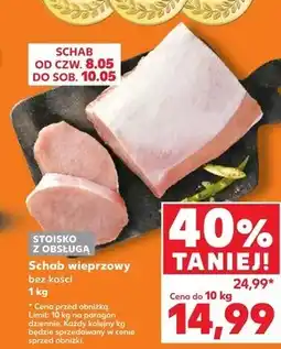 Kaufland Schab bez kości Limit oferta