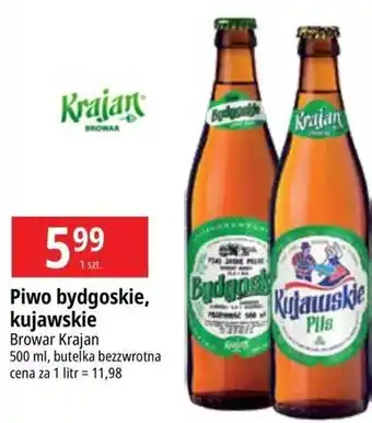 E.Leclerc Piwo Bydgoskie Jasne Pełne oferta