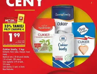 Biedronka Cukier biały Polski oferta