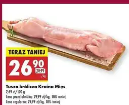 Biedronka Tusza z królika Kraina Mięs oferta