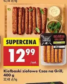 Biedronka Kiełbaski grillowe ziołowe Czas Na Grill oferta