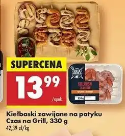 Biedronka Kiełbaski zawijane Czas Na Grill oferta