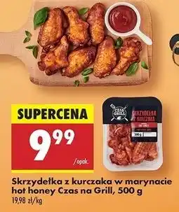 Biedronka Skrzydełka z kurczaka w marynacie hot honey Czas Na Grill oferta