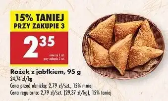 Biedronka Rożek z jabłkiem oferta